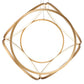 Eurofase Lighting Glenview 34" Gold Round Ring Pendant Light
