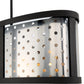 Eurofase Lighting Grado 38" 5-Light Dimmable Incandescent Pendant Light With Chrome And Clear Glass Shade