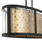 Eurofase Lighting Grado 38" 5-Light Dimmable Incandescent Pendant Light With Gold And Clear Glass Shade