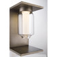 Eurofase Lighting Graydon 6" Integrated LED Antique Gray Outdoor Wall Sconce With Clear Glass Shade