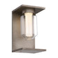 Eurofase Lighting Graydon 6" Integrated LED Antique Gray Outdoor Wall Sconce With Clear Glass Shade