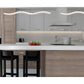 Eurofase Lighting High Tide 38" Linear Dimmable Integrated LED Black Pendant Light With Frosted Acrylic Shades