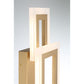 Eurofase Lighting Inizio 33" Dimmable Integrated LED Matte Gold Wall Sconce With White Acrylic Shades