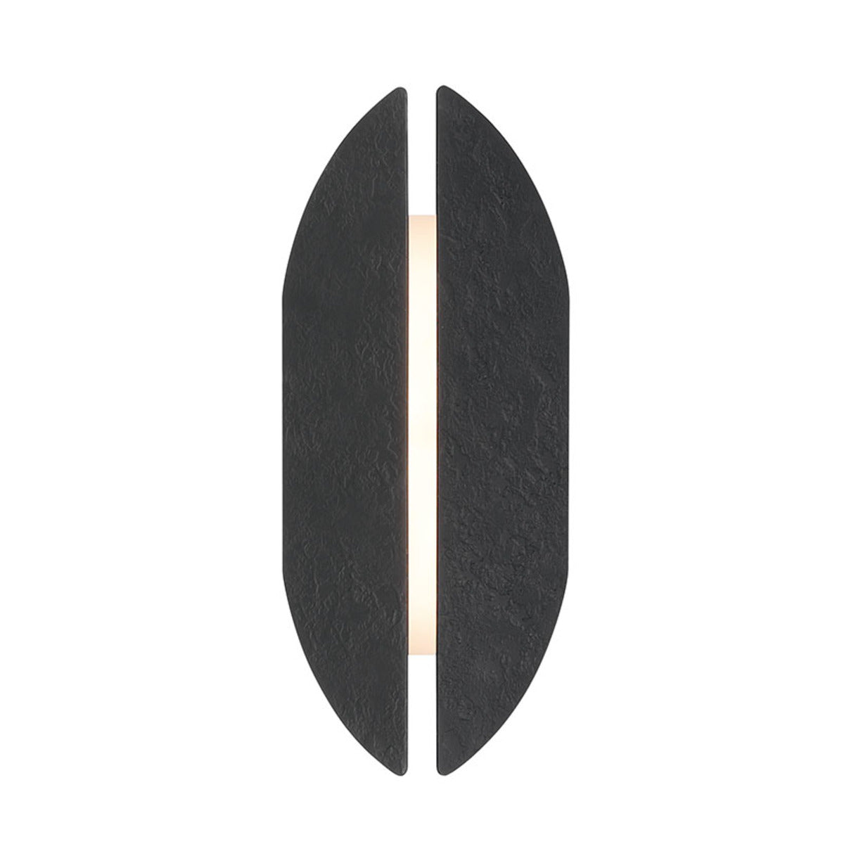 Eurofase Lighting Inntra 14" 1-Light Integrated LED Damascus Black Outdoor Wall Sconce