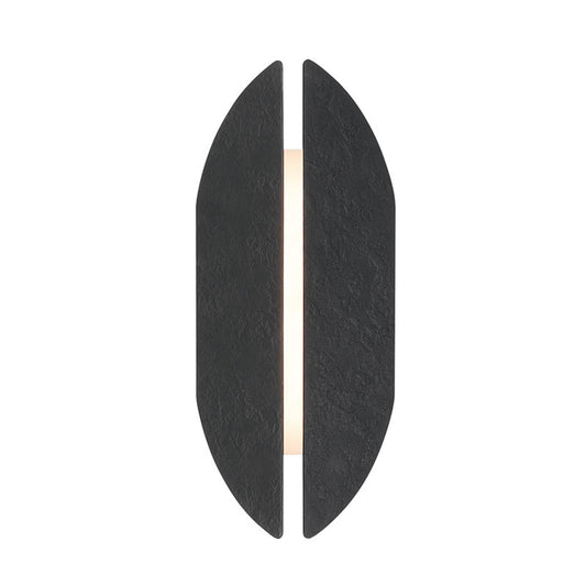 Eurofase Lighting Inntra 14" 1-Light Integrated LED Damascus Black Outdoor Wall Sconce