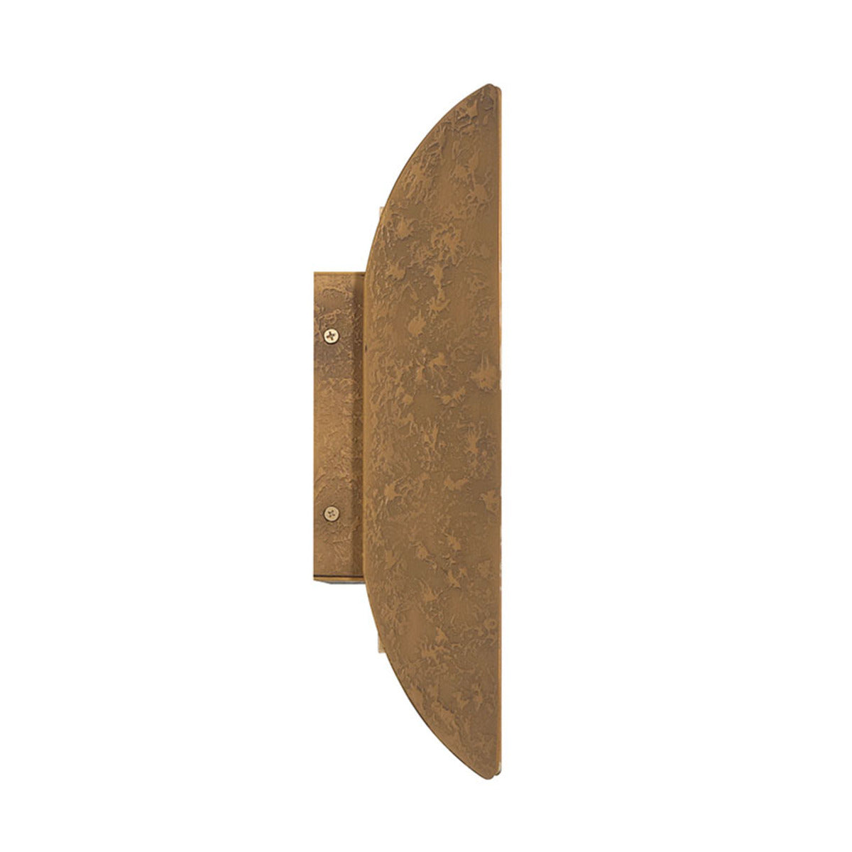 Eurofase Lighting Inntra 14" 1-Light Integrated LED Damascus Brass Outdoor Wall Sconce
