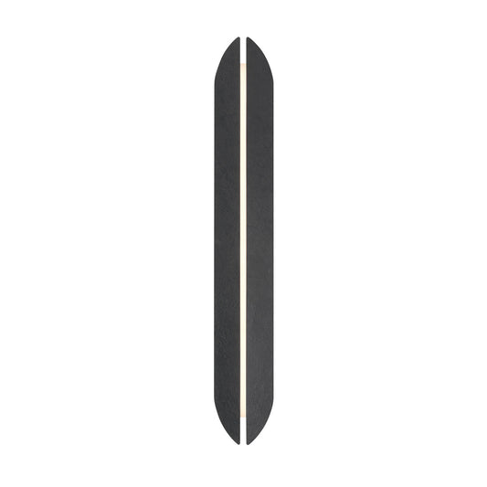 Eurofase Lighting Inntra 40" 1-Light Integrated LED Damascus Black Outdoor Wall Sconce