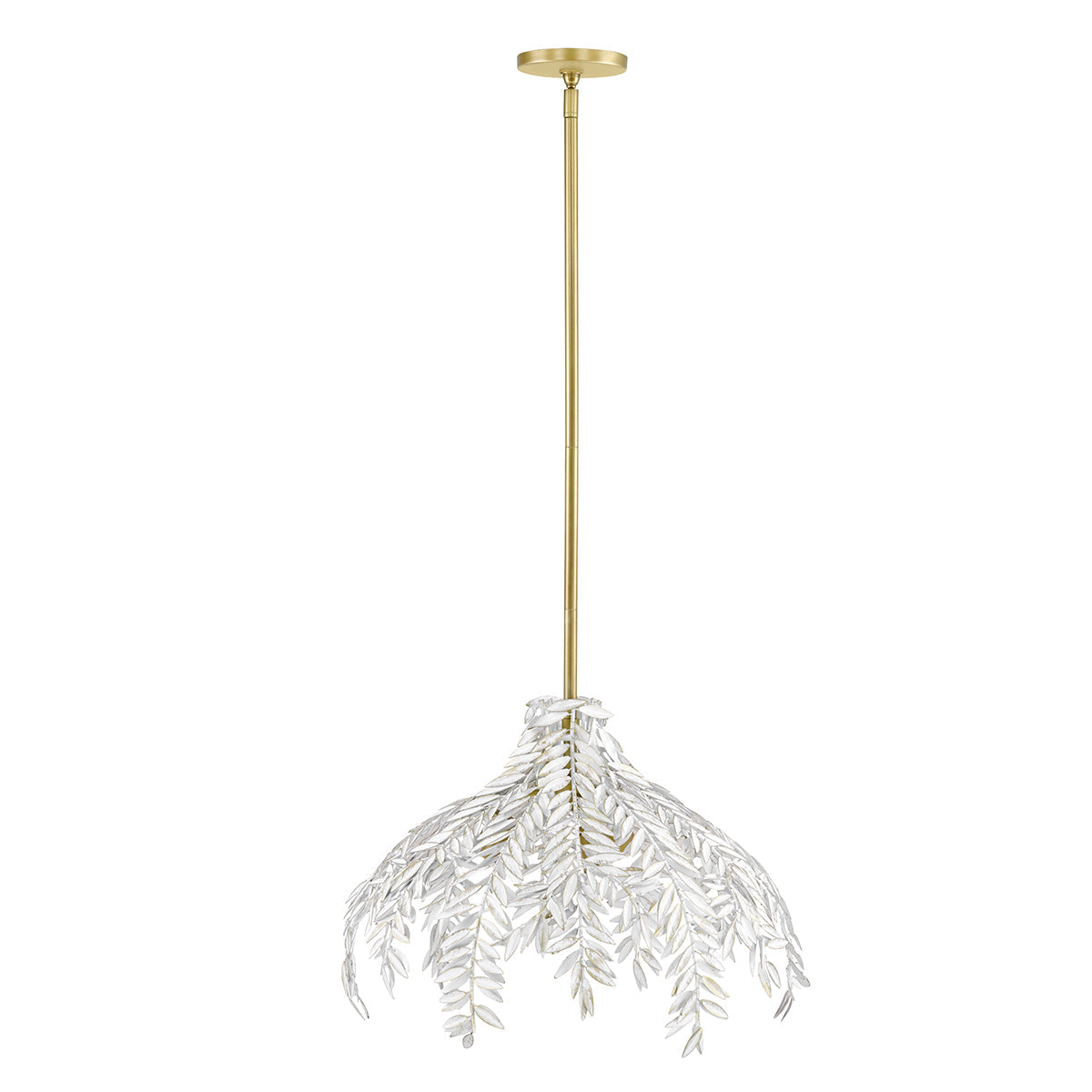 Eurofase Lighting Jalore 22" 3-Light Distressed White Chandelier