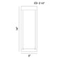 Eurofase Lighting Kabo 14" 1-Light Integrated LED Clear Glass Shade Matte Silver Outdoor Wall Sconce