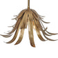 Eurofase Lighting Kagra 24" 3-Light Antique Brass Chandelier