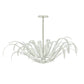 Eurofase Lighting Kagra 56" 12-Light Distressed White Chandelier