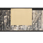 Eurofase Lighting Kasha 28" 3-Light Dimmable LED Gold & Black Metal Bath Bar With Clear & Smoke Pattern Shades