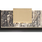 Eurofase Lighting Kasha 28" 3-Light Dimmable LED Gold & Black Metal Bath Bar With Clear & Smoke Pattern Shades