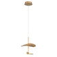 Eurofase Lighting Lagatto 10" Dimmable Integrated LED Bronze Metal Pendant Light