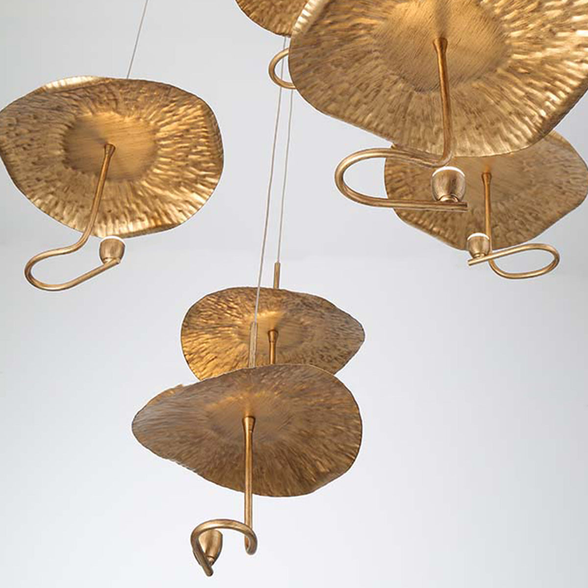 Eurofase Lighting Lagatto 36" 9-Light Dimmable Integrated LED Bronze Metal Chandelier