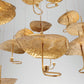 Eurofase Lighting Lagatto 52" 16-Light Dimmable Integrated LED Bronze Metal Chandelier