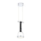 Eurofase Lighting Lappin 6" Small Round Dimmable Integrated LED Chrome Pendant Light
