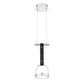Eurofase Lighting Lappin 6" Small Round Dimmable Integrated LED Chrome Pendant Light