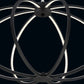 Eurofase Lighting Leggero 23" Round Dimmable Integrated LED Black Aluminum Pendant Light With Frosted White Shade
