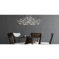 Eurofase Lighting Leonardelli 27" Small Dimmable Integrated LED Metal Chrome Chandelier