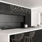 Eurofase Lighting Leonardelli 65" Large Dimmable Integrated LED Metal Chrome Chandelier