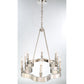 Eurofase Lighting Leyton 51" 8-light Bare Bulb Incandescent Polished Nickel Oval Chandelier