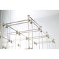 Eurofase Lighting Linwood 31" Dimmable Integrated LED Metal Chrome Chandelier