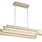 Eurofase Lighting Livra 43" Dimmable Integrated LED Gold Linear Chandelier