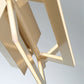 Eurofase Lighting Livra 8" Dimmable Integrated LED Gold Wall Sconce