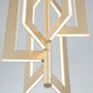 Eurofase Lighting Livra 9" Dimmable Integrated LED Gold Pendant Light