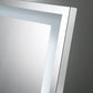 Eurofase Lighting Maddox 65" Dimmable Integrated LED Chrome Frame Mirror