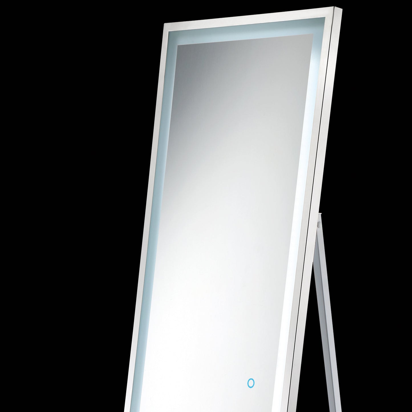 Eurofase Lighting Maddox 65" Dimmable Integrated LED Chrome Frame Mirror