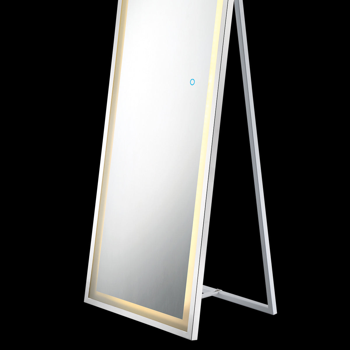 Eurofase Lighting Maddox 65" Dimmable Integrated LED Chrome Frame Mirror