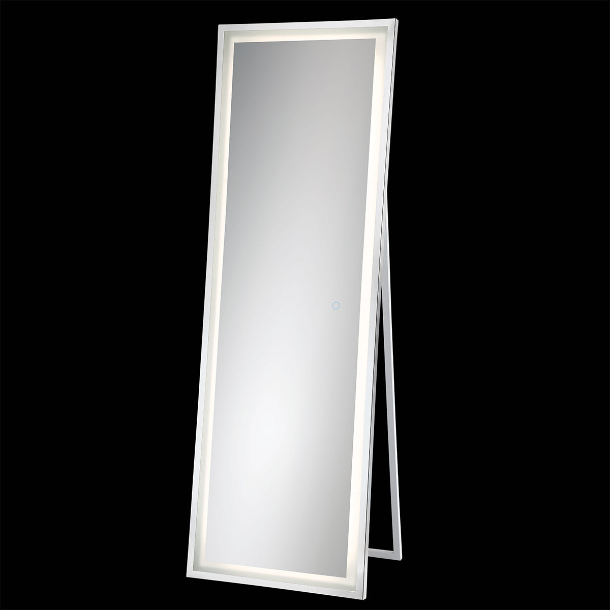 Eurofase Lighting Maddox 65" Dimmable Integrated LED Chrome Frame Mirror