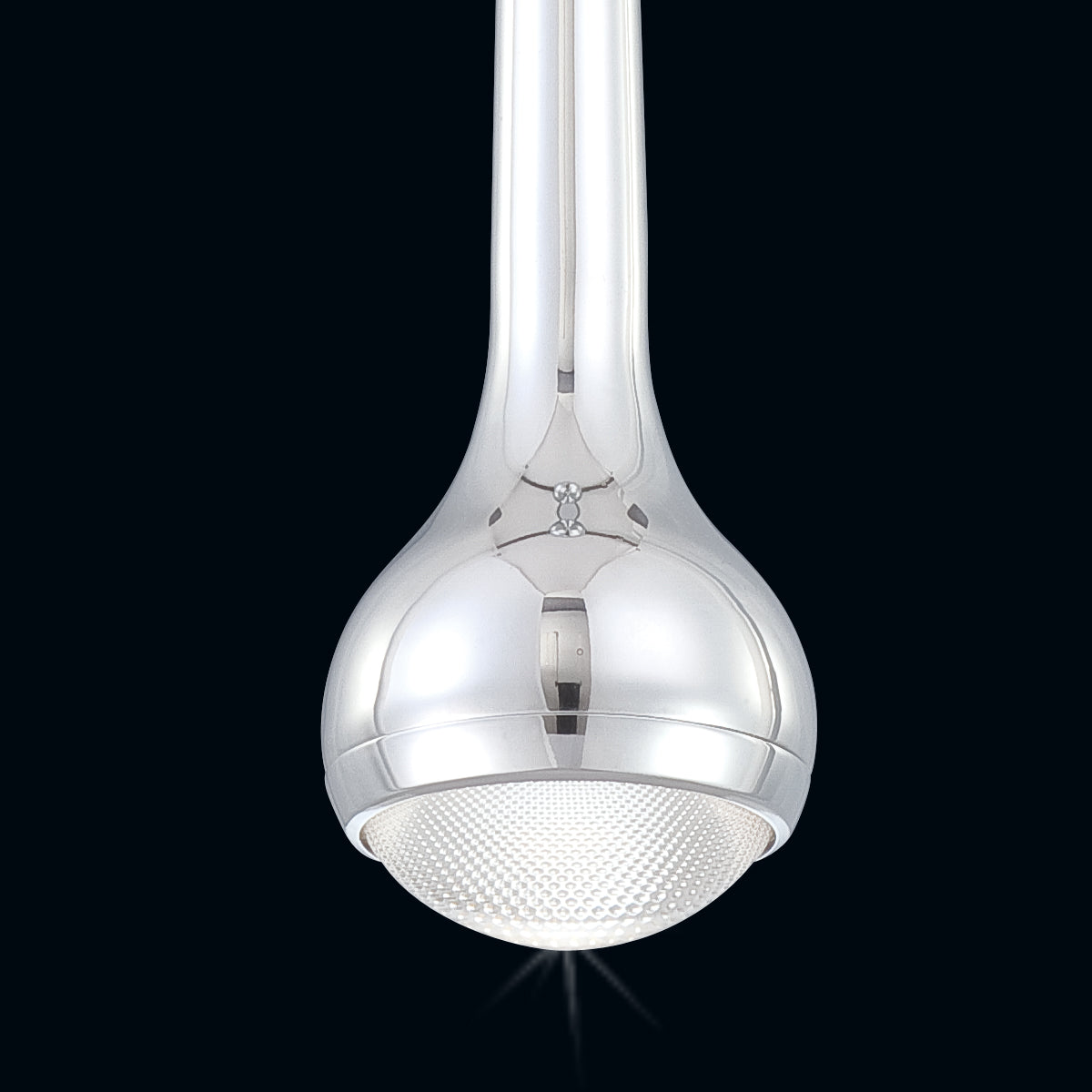 Eurofase Lighting Micro 4" Dimmable Integrated LED Chrome Pendant Light