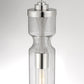 Eurofase Lighting Mistero 21" Dimmable Satin Nickel Pendant Light With Clear Glass Shade