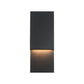 Eurofase Lighting Nanton 14" 1-Light Integrated LED Sand Black Steel Wall Sconce