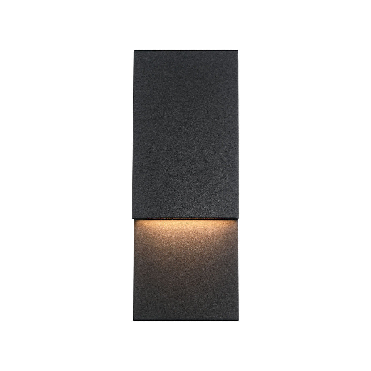 Eurofase Lighting Nanton 14" 1-Light Integrated LED Sand Black Steel Wall Sconce