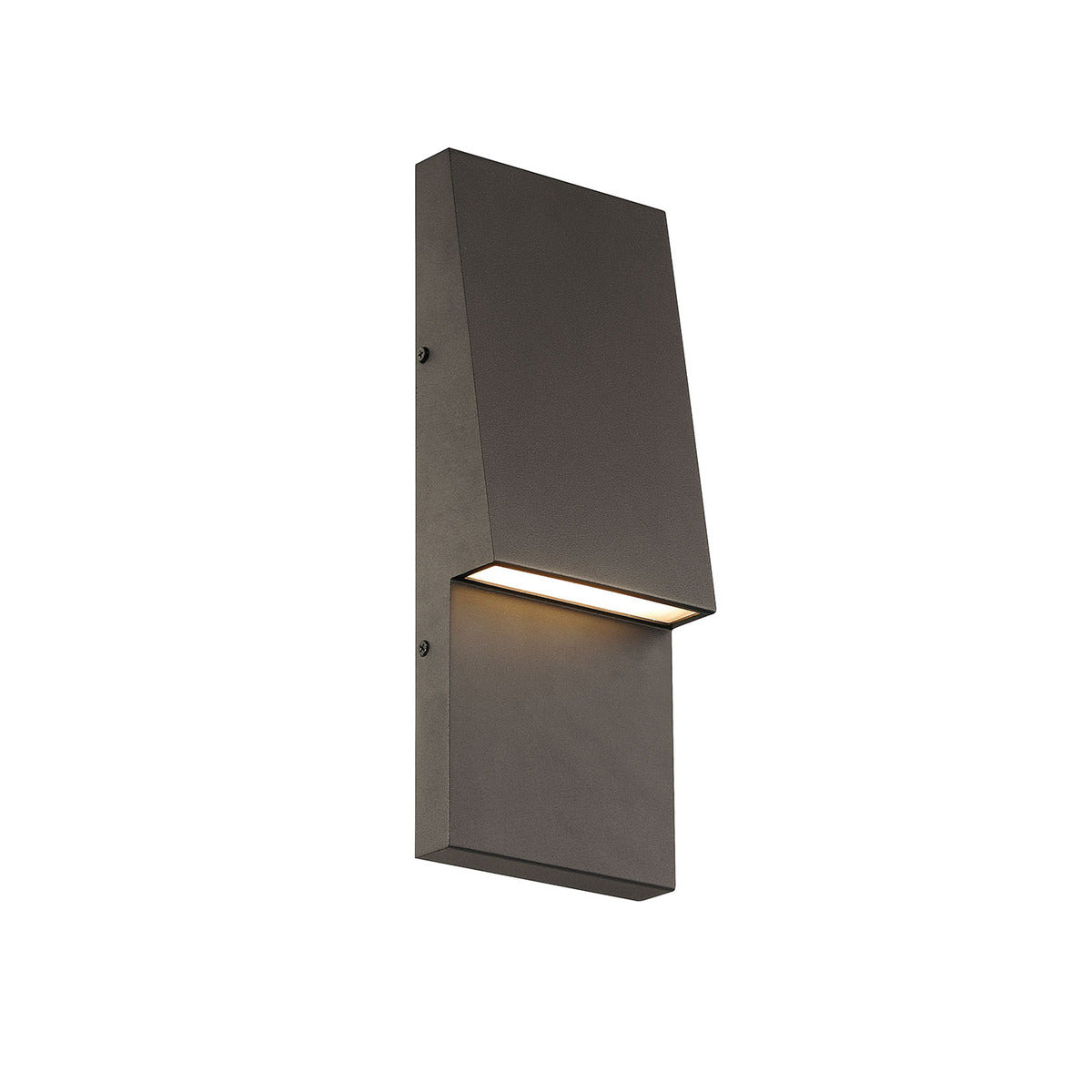 Eurofase Lighting Nanton 14" 1-Light Integrated LED Sand Bronze Steel Wall Sconce