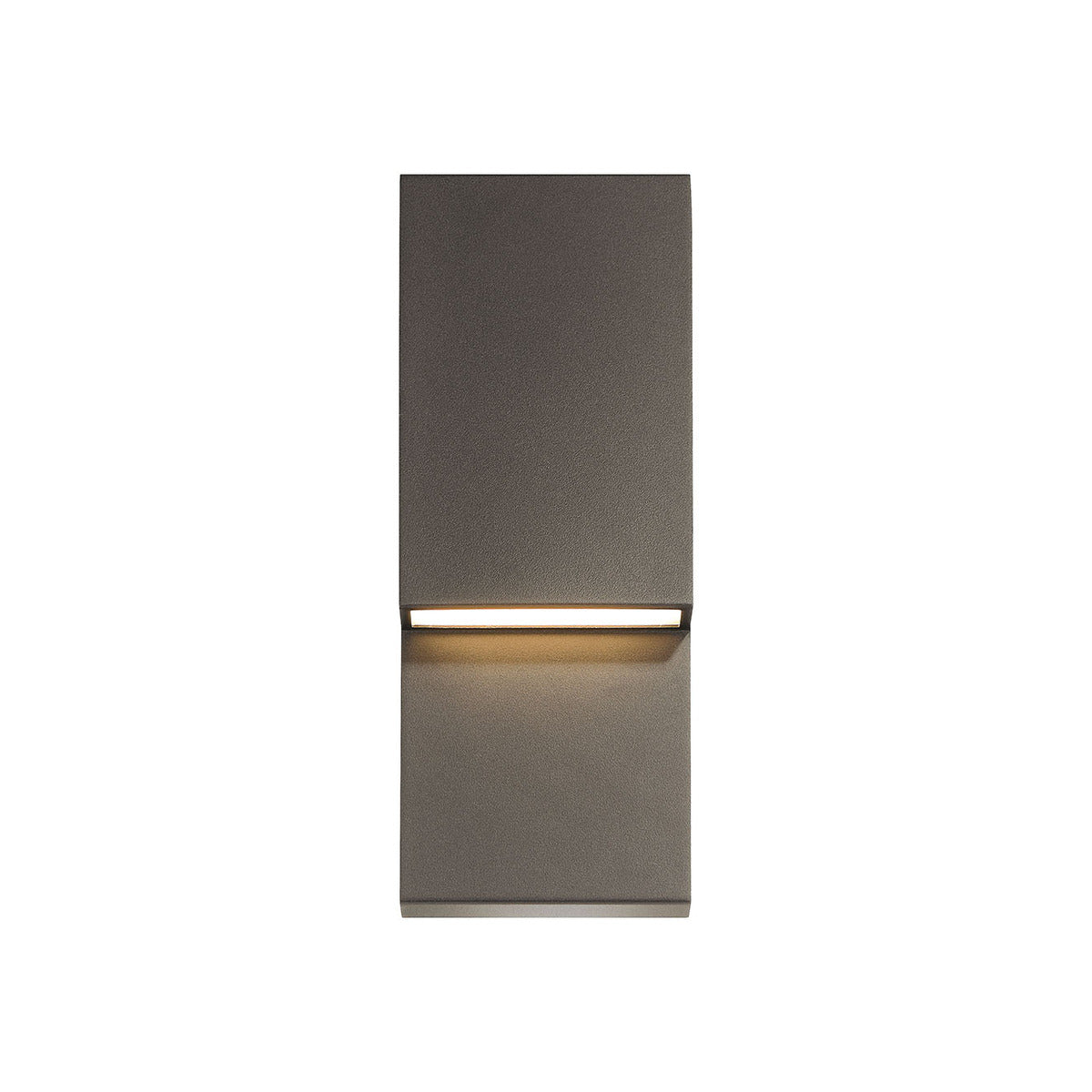 Eurofase Lighting Nanton 14" 1-Light Integrated LED Sand Bronze Steel Wall Sconce