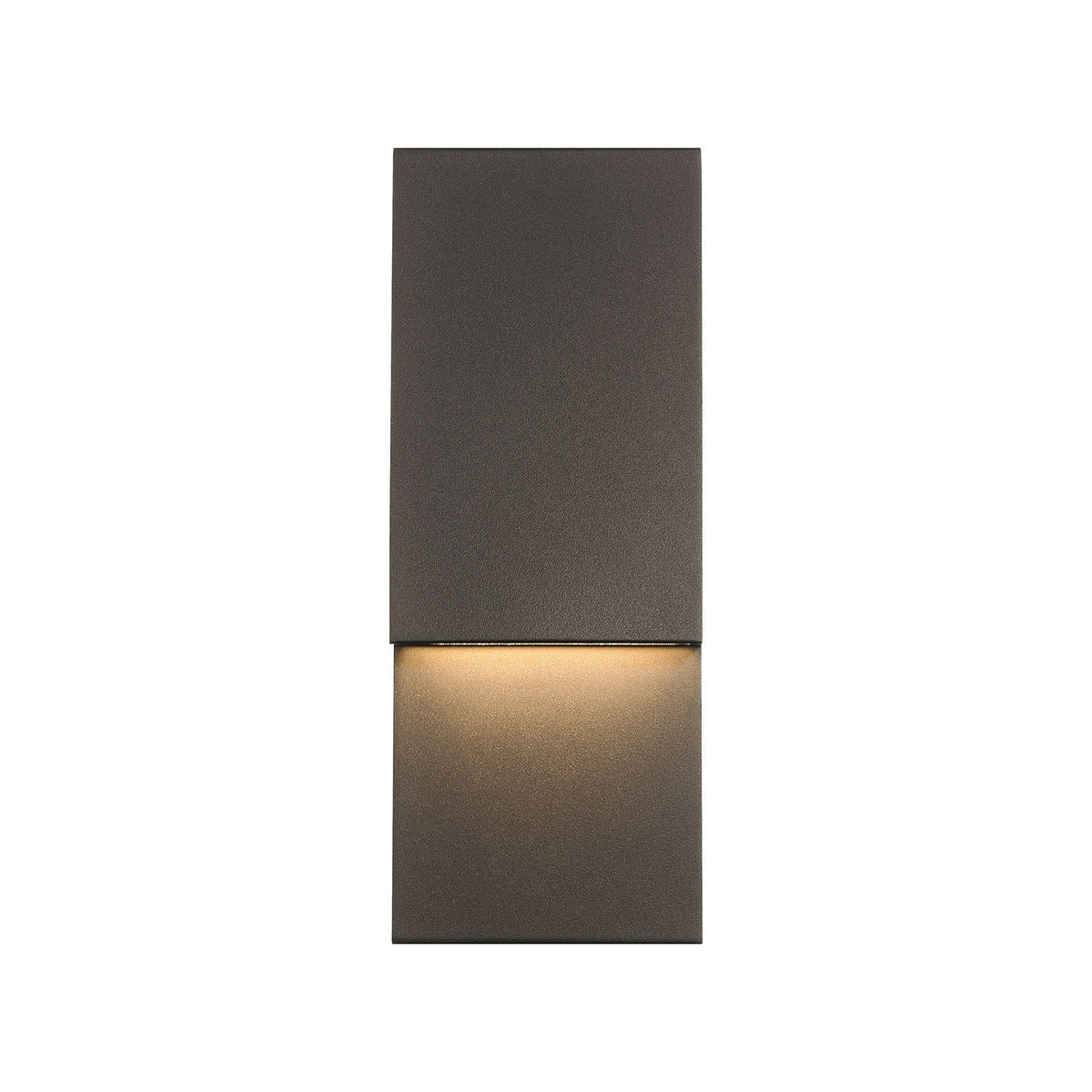 Eurofase Lighting Nanton 14" 1-Light Integrated LED Sand Bronze Steel Wall Sconce