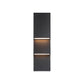 Eurofase Lighting Nanton 19" 2-Light Integrated LED Sand Black Steel Outdoor Wall Sconce