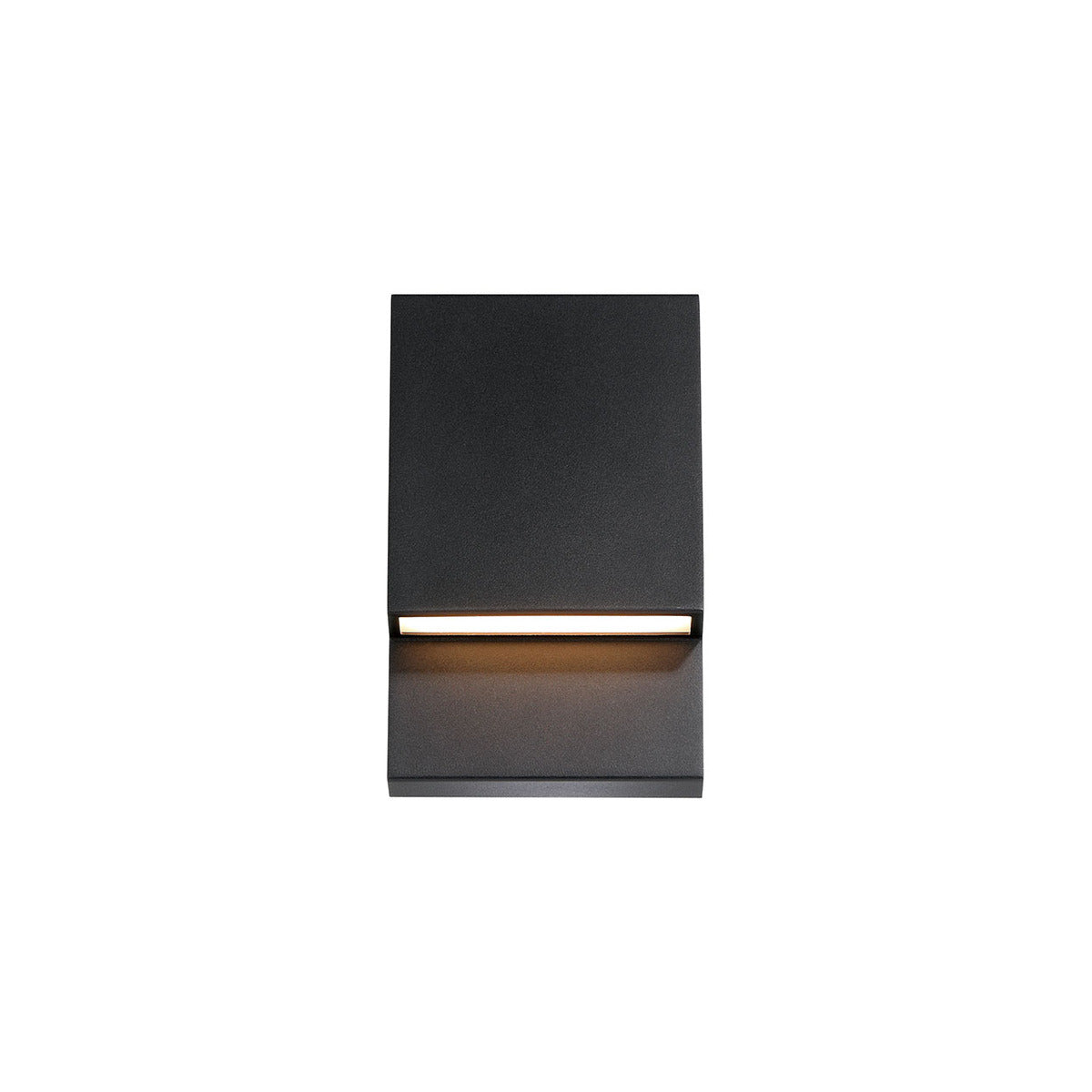 Eurofase Lighting Nanton 9" 1-Light Integrated LED Sand Black Steel Wall Sconce