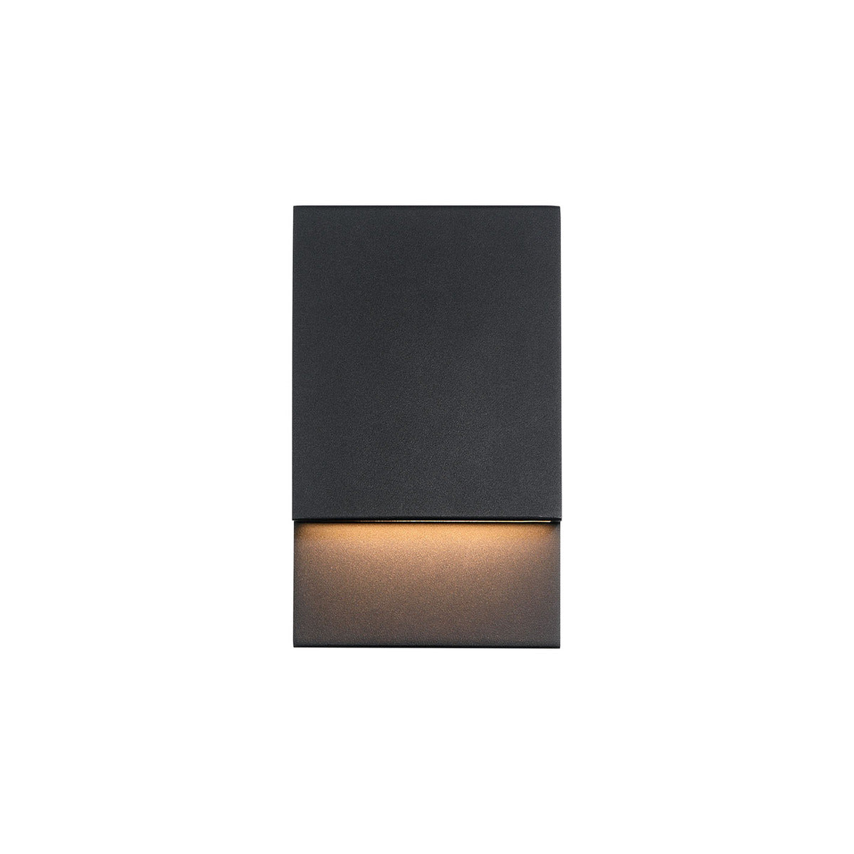 Eurofase Lighting Nanton 9" 1-Light Integrated LED Sand Black Steel Wall Sconce