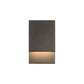 Eurofase Lighting Nanton 9" 1-Light Integrated LED Sand Bronze Steel Wall Sconce