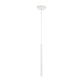 Eurofase Lighting Navada 16" LED White Metal Tube Pendant Light