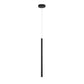 Eurofase Lighting Navada 24" LED Black Metal Tube Pendant Light