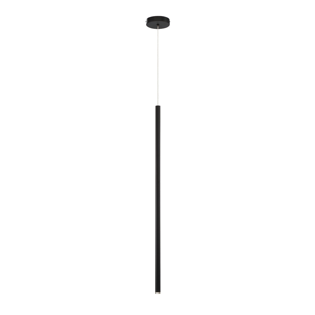 Eurofase Lighting Navada 36" LED Black Metal Tube Pendant Light