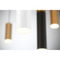 Eurofase Lighting Neptune 3" Integrated LED Black Metal Tube Pendant Light