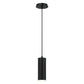 Eurofase Lighting Neptune 3" Integrated LED Black Metal Tube Pendant Light